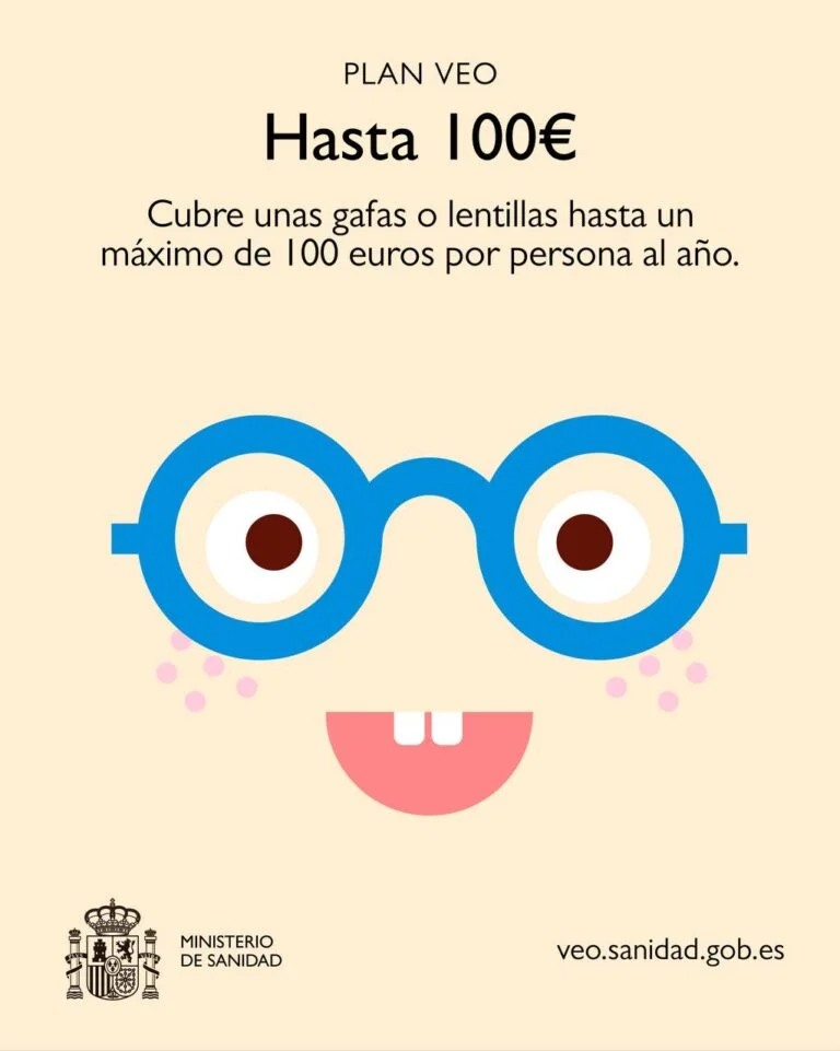 VEO Plan in Mallorca: government discount on children's glasses at Óptica Santa Maria